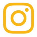 instagram logo vector colored a warm toned yellow