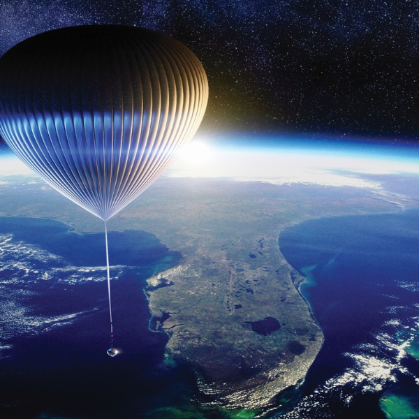 Space Perspectives balloon over Florida