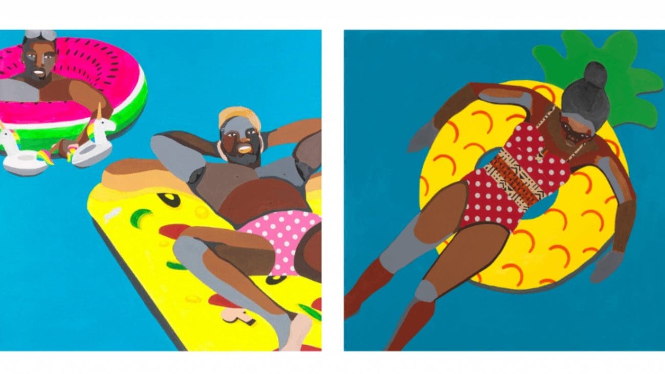 Derrick Adams at the Museum of Fine Arts, St. Petersburg