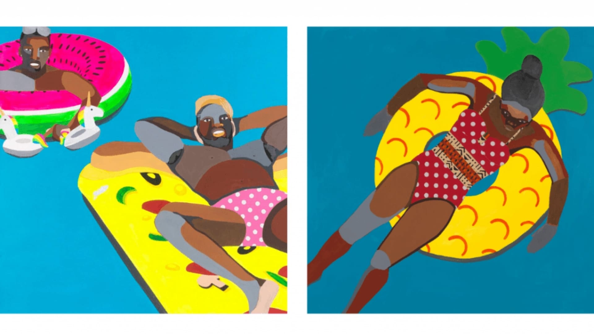 Derrick Adams at the Museum of Fine Arts, St. Petersburg