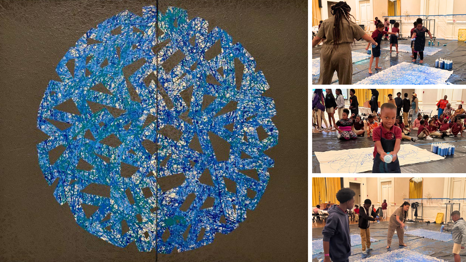 Gravity Mural Project | Ya La'ford at the Museum of Fine Arts, St. Petersburg