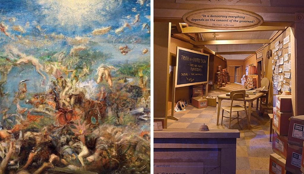 MFA Member Preview of Ali Banisadr: The Alchemist and The Last Library IV: Written in Water